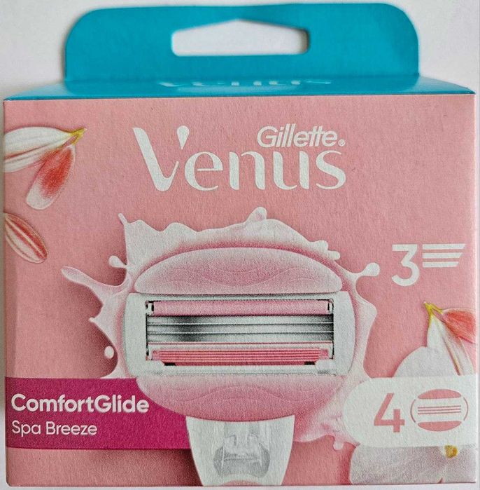 Gillette Venus Spa Breeze. Оригінал, упаковка 4 картриджі