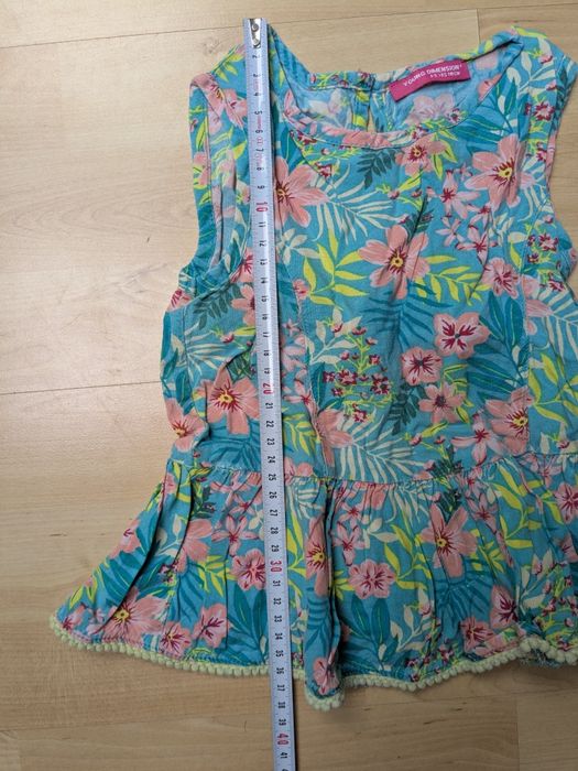 Koszulka na ramiączkach dla dziewczynki Primark r. 110