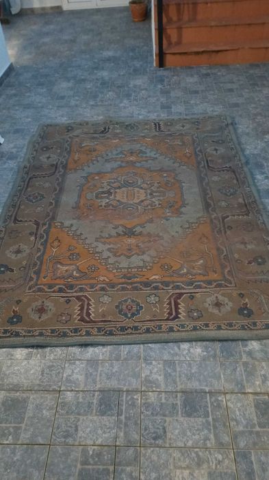 Carpete padrão oriental