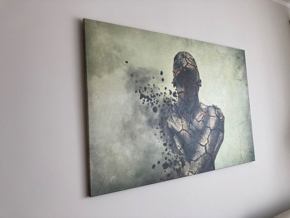 Obraz, Man of stone, duży, 80x120cm