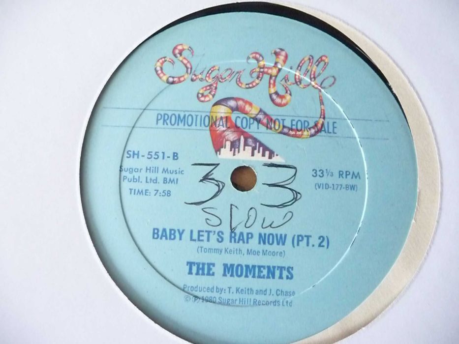 The Moments – Baby Let's Rap Now