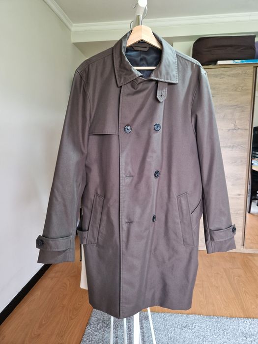 Gabardine verde Zara