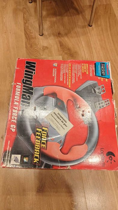 Logitech WingMan Formula Force GP + pedały Force Feedback – 100% sprawna
