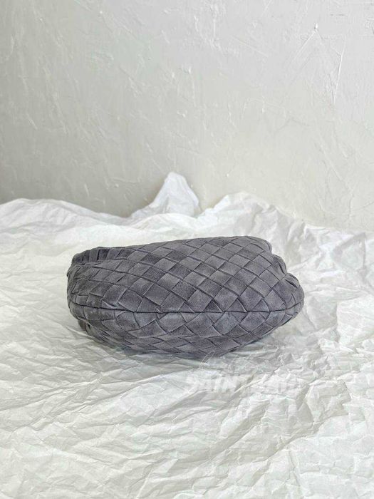 Под заказ сумка Bottega Veneta Jodie mini Ботега джоди мини замш серый