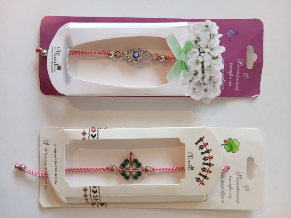 Pulseira fio Olho ou Trevo.