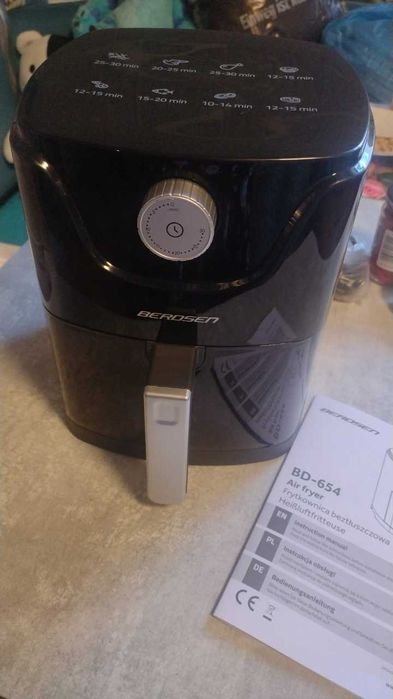 NOWA Frytkownica Beztłuszczowa Air Fryer Frytownica Mocna - OKAZJA