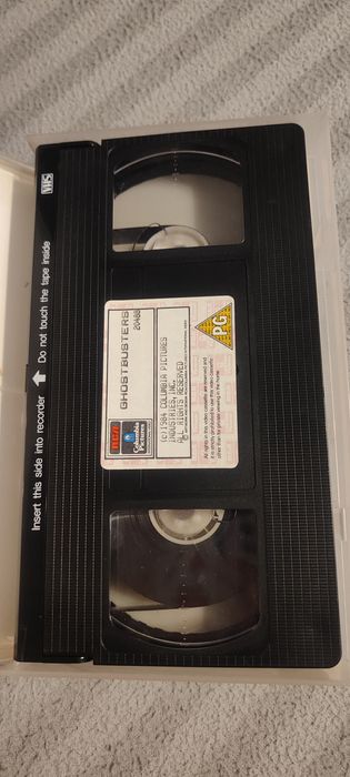 Pogromcy Duchów, Ghostbusters, kaseta VHS