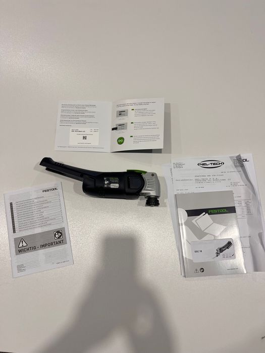 Festool osc 18 jak nowa