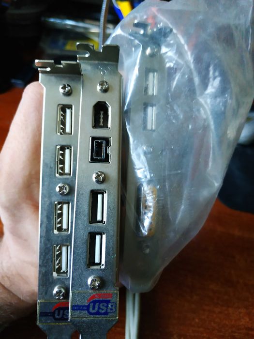 дополнительные USB ,fire-Ware ,mini usb для компьютера
