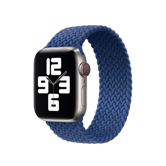Ремінець Braided Solo Loop для Apple Watch на всі серії ремінець соло