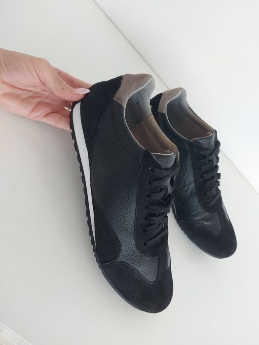 Buty męskie sneakersy skórzane w rozmiarze 41
