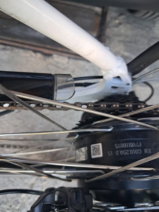 Piękny rower elektryczny