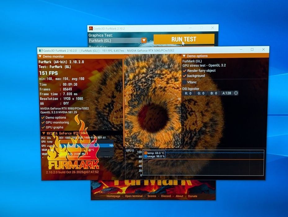 Komputer gamingowy i5 12400f, RTX 5060, 16 GB ram, 1 Tb SSD