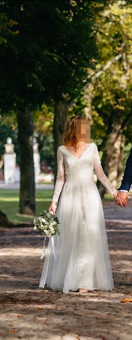 Suknia ślubna w stylu boho