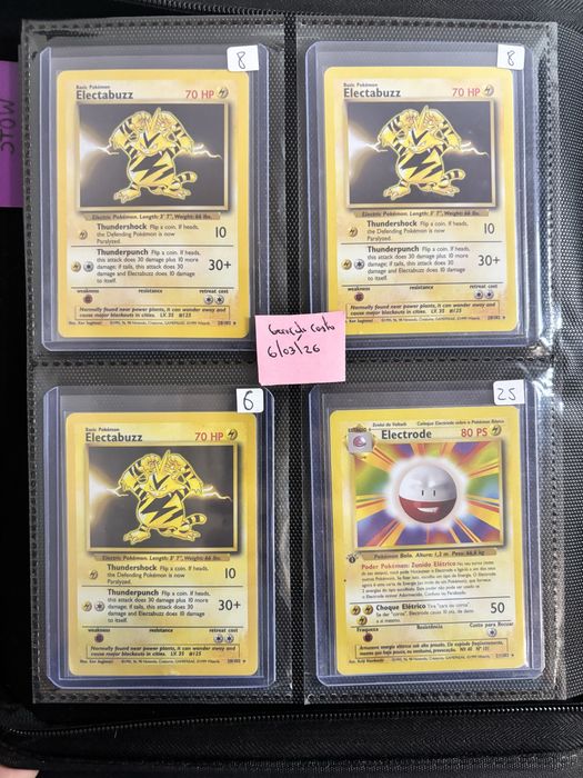 Base Set Ingles, Pt e Pt 1a edicao