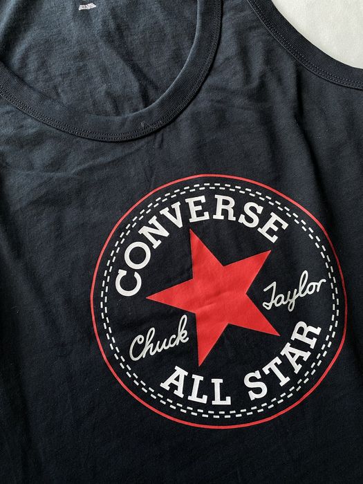 Converse czarny tank top