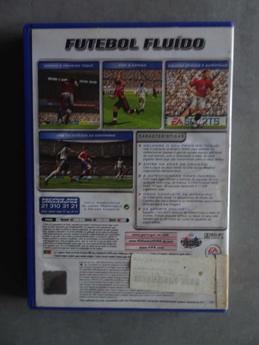 Jogo Playstation 2 PS2 - FIFA Football 2005