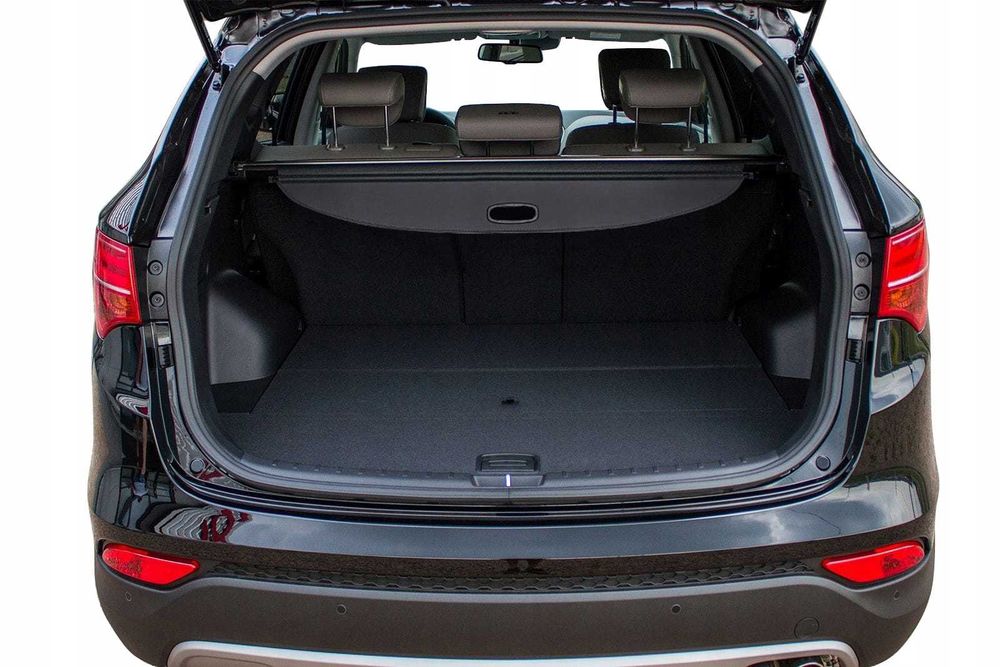 Hyundai Santa Fe 2015-2018 Пластик багажника накладка пол пена