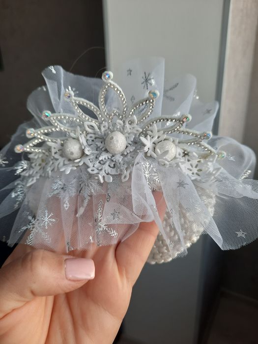 Корона сніжинки на 2-3 роки