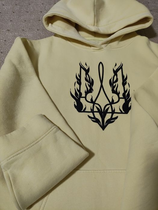 Худі жовте унісекс , розмір М