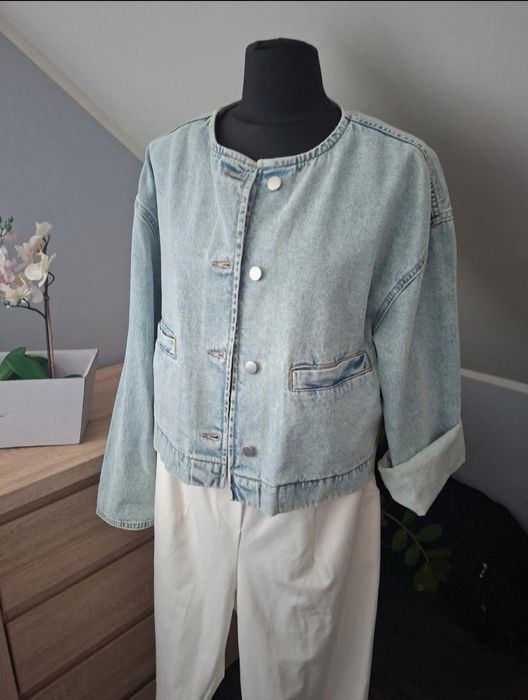 Katana jeansowa damska