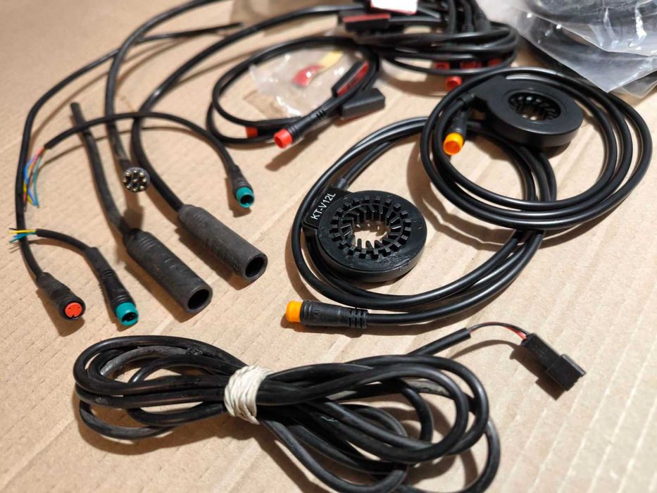 Силовые кабеля электровелосипеда