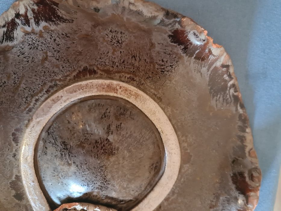 Ceramiczny talerz kapelusz
