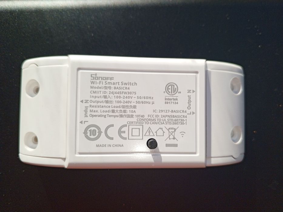 Wi-Fi- модуль перемикач SONOFF BASICR4.