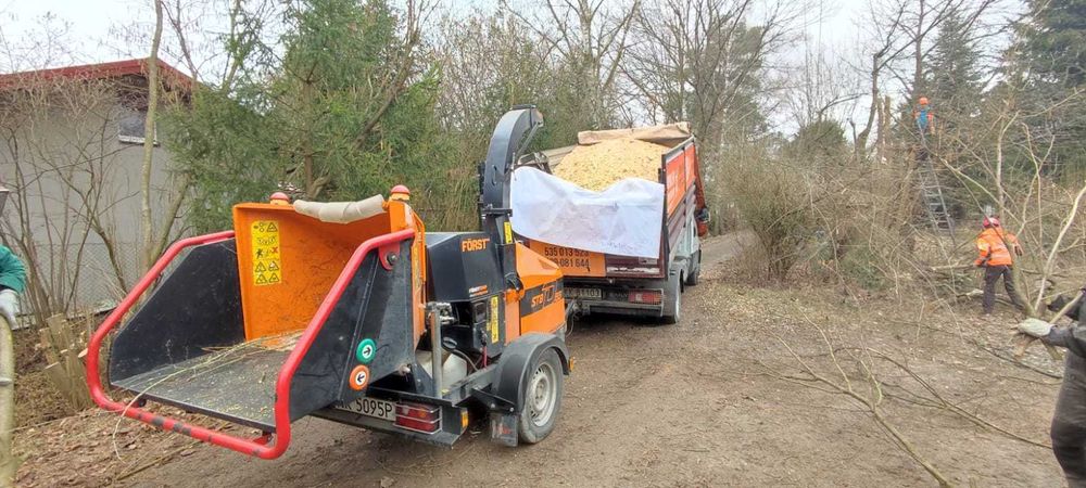 Wynajem wypożyczalnia rębaka rębak do gałęzi