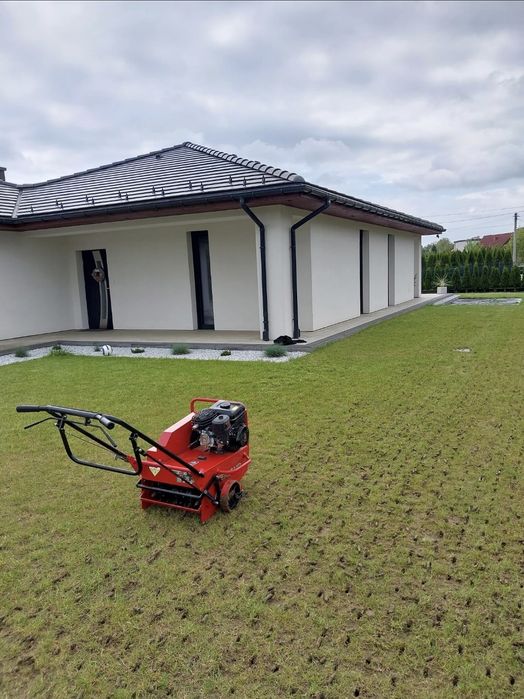 Wertykulacja Aeracja Piaskowanie Koszenie Pielęgnacja trawnika