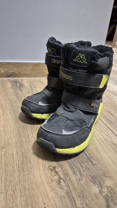 Buty zimowe na zimę chłopięce dla chłopca rzepy za kostkę Kappa 33