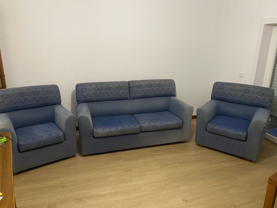 Conjunto de 3 sofas