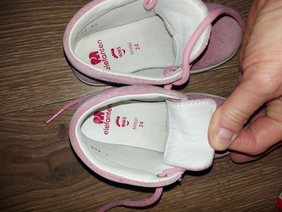 Buty 24 Elefanten 15,5cm do żłobka przedszkola