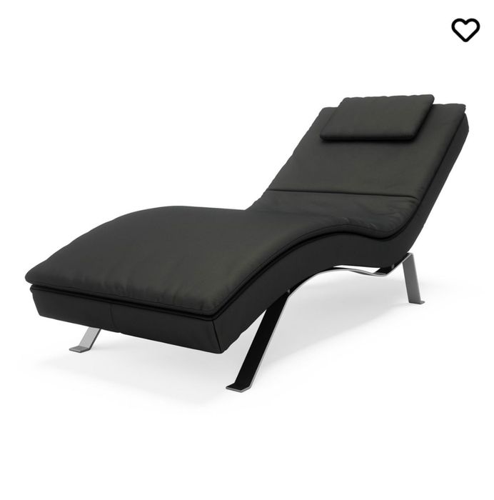 Fotel wypoczynkowy / skóra naturalna