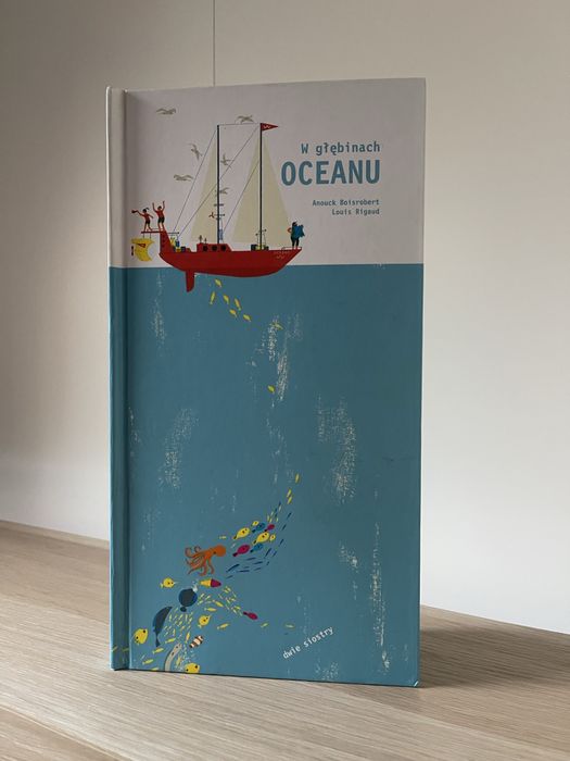 W głębi oceanu pop up,książka pop up, Anouck Boisrobert