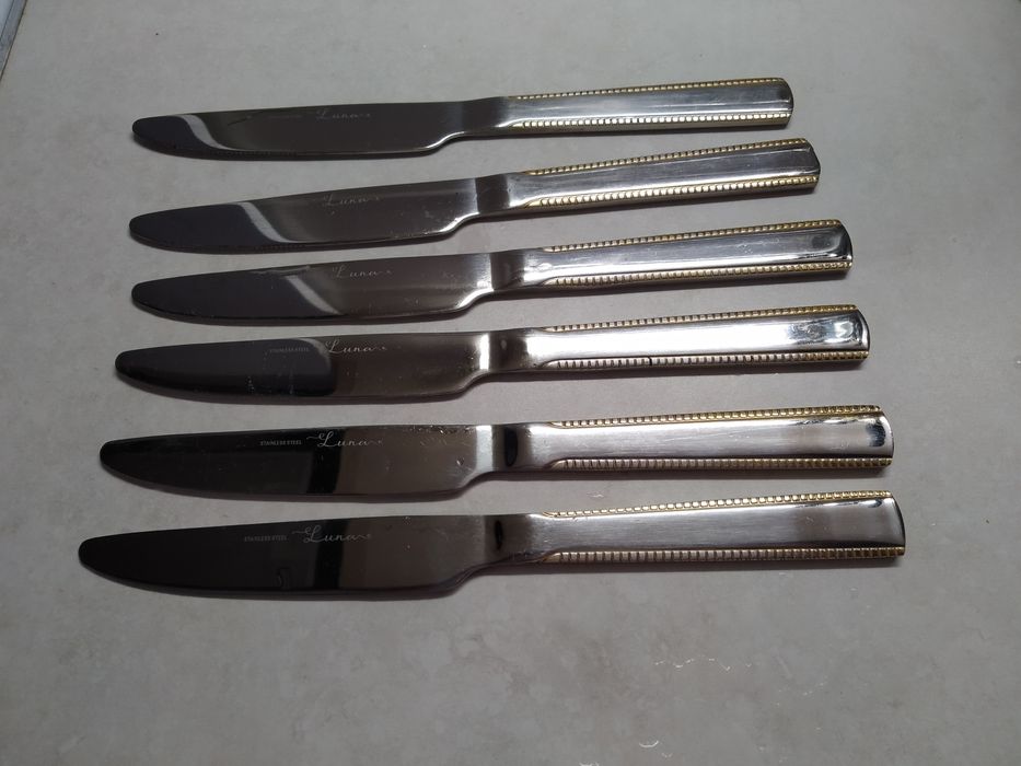 Набор ножей столовых Lunar 6шт. нержавейка
