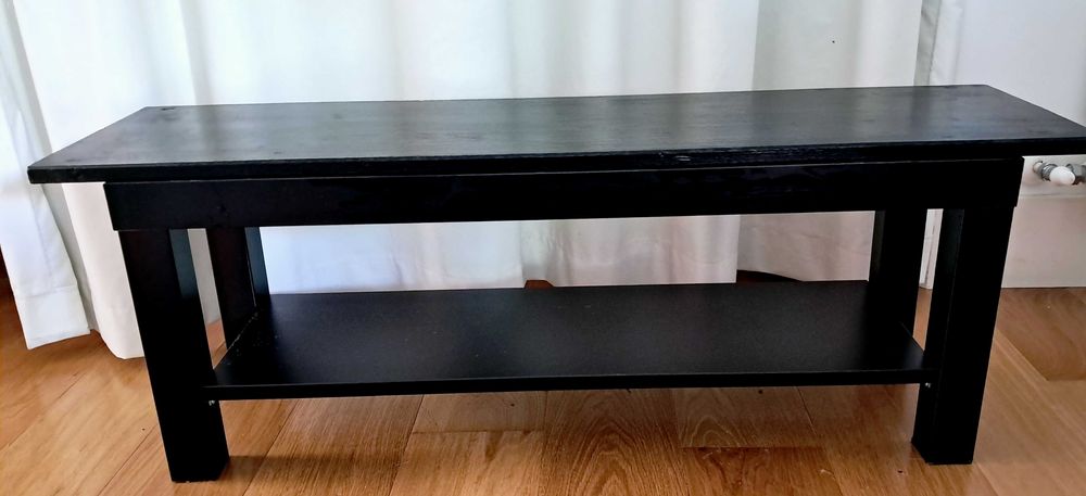 Móvel para TV/aparelhagem, preto