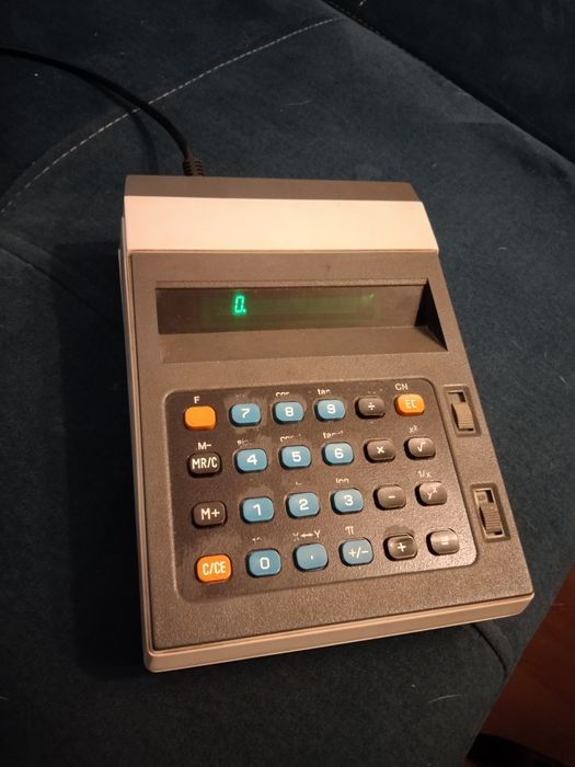 Kalkulator sieciowy elfro 181 PRL sprawny 100%