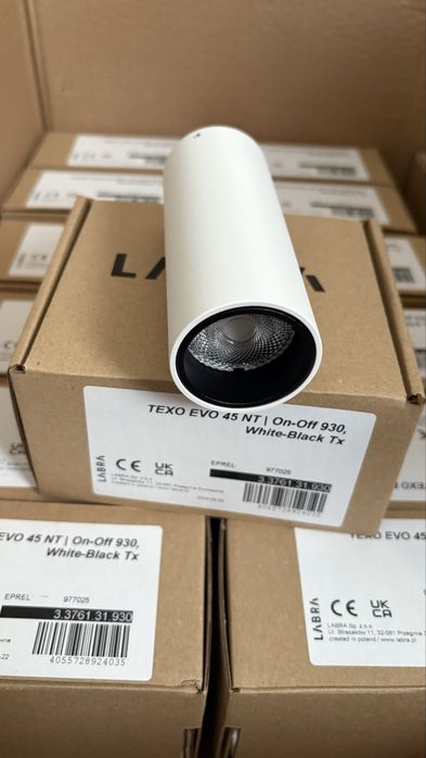 LABRA Texo Evo 45 NT lampa spot sufitowy natynkowy reflektor  tuba