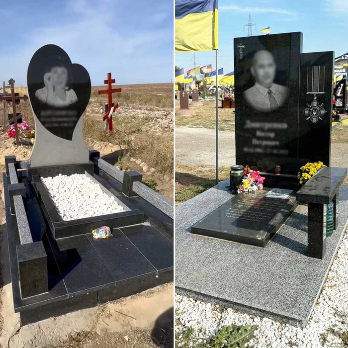 Пам'ятники із граніту з установкою "під ключ" від 14 800 грн - Дніпро