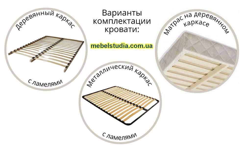 Кровать двуспальная "Бьянко" (160х200) · Харьков · Есть доставка