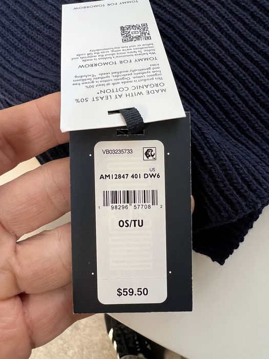 Оригінал!Комплект шапка+шарф+рукавички TOMMY HILFIGER !