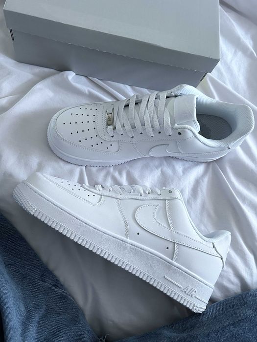 ‼️Кросівки Nike Air Force All White