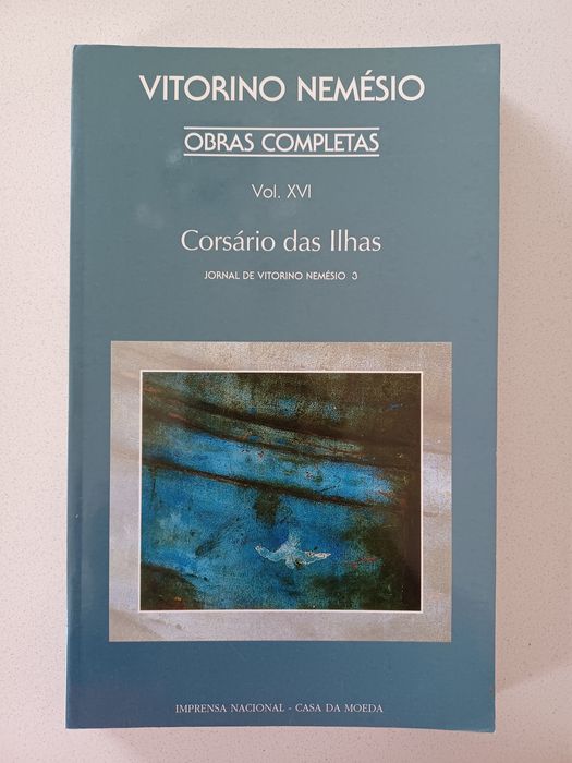 Livro Corsário das Ilhas - Vitorino Nemésio