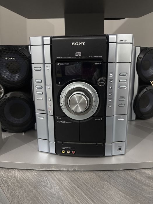 Sony MHC-RG222 Hi-Fi Original – Som Potente | MP3