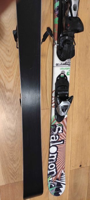 narty zjazdowe Salomon Shogun dla dzieci carvingowe 130cm Frestyle