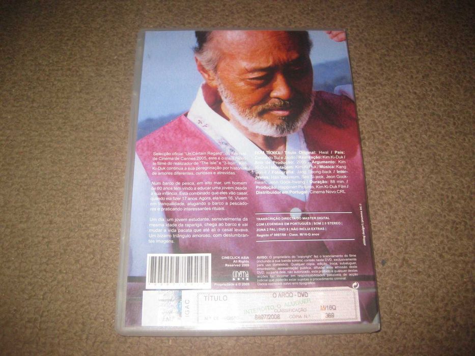 DVD "O Arco" de Kim Ki-Duk/Raro!