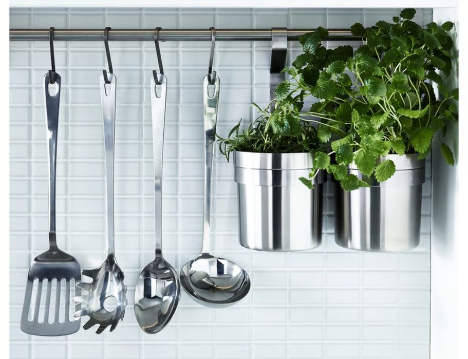 IKEA Zestaw łyżka+ chochla+ łopatka + łyżka do spaghetti