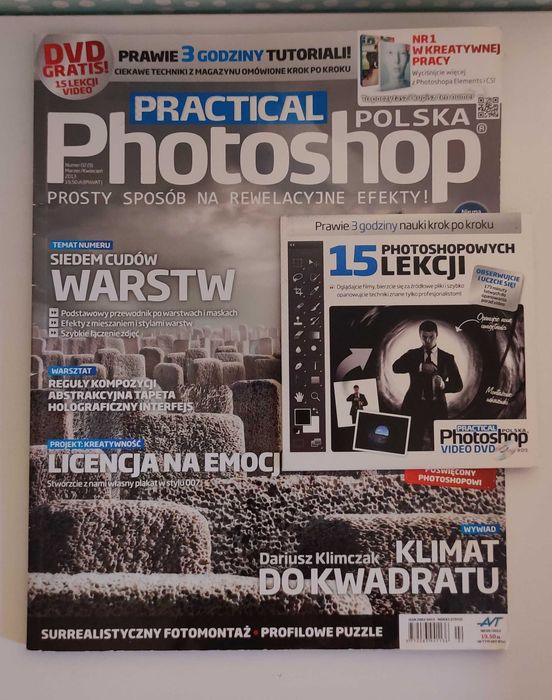 czasopismo Practical Photoshop z plytą CD 2/2013