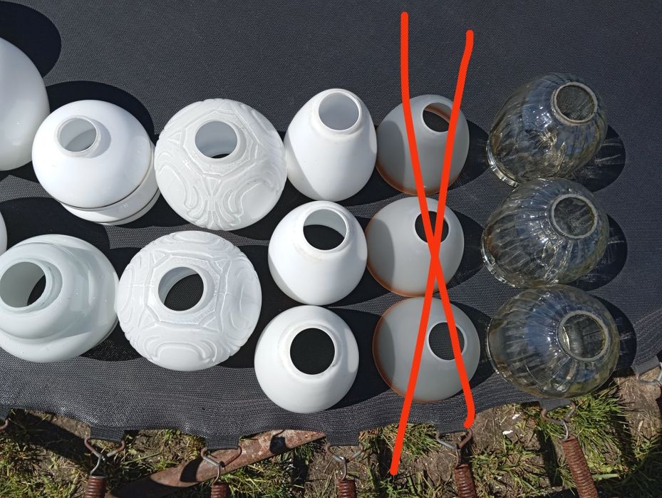 Klosze do lamp zyrandola
